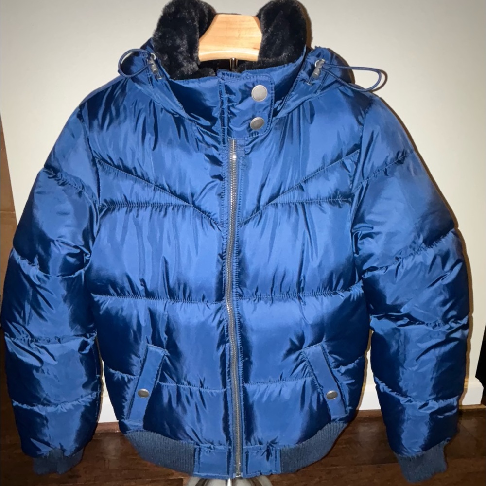 Aeropostale Navy Puffer Coat